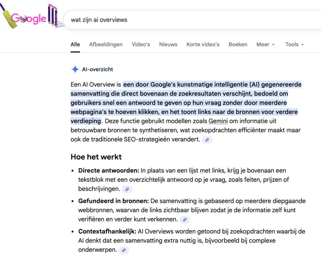 google's ai overview